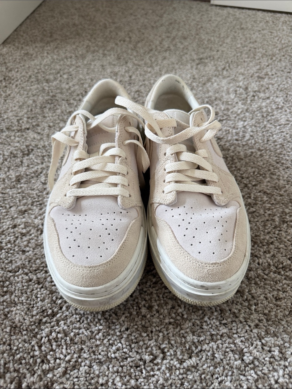 Nike Platform Suede Shoes